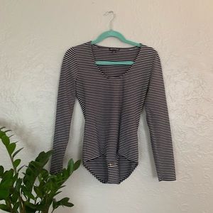 BRAND NEW J CREW STRIPED BODY SUIT